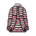 thumbnail image 3 of Watermelon Style Backpack - Lightweight School Bag for High School & University, Roomy Travel Backpack with Organizational Features, Great Gift for Back to School Season, Comfortable Shoulder Straps, 3 of 6