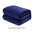 thumbnail image 4 of Sentmoon Decorative Throw Blanket Throw Blanket Solid Color Falae Velvet In Europe and The United States Super-soft Thickened Uncomplicated Paragraph Blanket Cover Blanket Gift Blanket Cover Blanket, 4 of 7