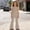 X-251Beige, variant on YMNXA Kids Girls Casual Pants Elastic Waist Solid Color Comfortable Stylish Flared Trousers For Daily Wear,Beige,3-4 Years