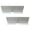 White-2Pcs, variant on Quick Install Car Trunk Fixing Bracket None Drilling For Sedan SUV Secures Luggage