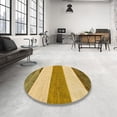 thumbnail image 4 of Ahgly Company Machine Washable Indoor Rectangle Abstract Dark Bisque Brown Area Rugs, 2' x 5', 4 of 7