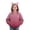 Wine, variant on Girls Oversized Hoodie Bear Ear Pullover Long Sleeve Sweatshirts Winter Warm Fleece Trendy Outfits Tops with Pockets