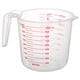 thumbnail image 4 of 3 tazas medidoras de líquidos de 500 ml y 250 ml, accesorio para hornear, herramienta de cocina, vaso medidor volumétrico de PVC con escala., 4 of 5