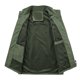 thumbnail image 3 of Hombres Sólido Casual Secado Rápido Multi-Bolsillo Cremallera Chaleco de Cuello Alto Odeerbi ODB-6, 3 of 8