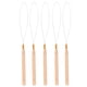 thumbnail image 1 of Kit de agujas de bucle para extensión de cabello, mango de haya antideslizante, gancho para tirar, aguja para mechones, 5 uds., 1 of 5
