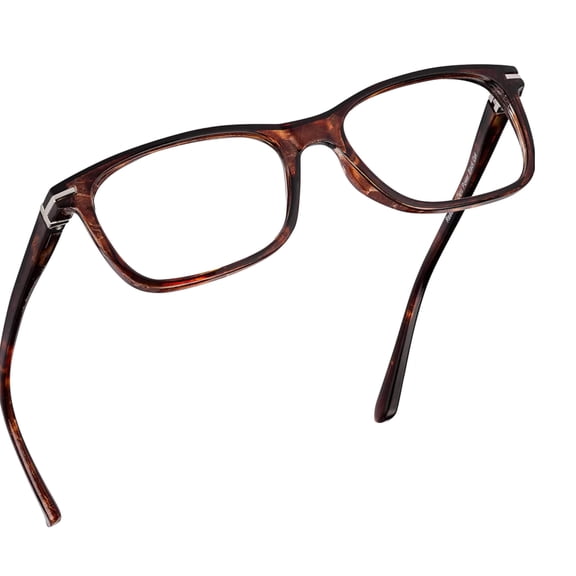Readerest Blue Light Blocking Glasses – Thin Reflective Lens, Anti-Glare Computer Eyeglasses, UV Protection, Eye Strain Relief (Bourbon Tortoise, 2.75 Magnification)
