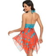thumbnail image 3 of Two Piece Swimwear Swim Skirt Mesh Tummy Control Swim Suits  Women Bikini, 3 of 7