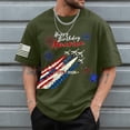 thumbnail image 2 of mgoYE 250 Years America Shirt Men Patriotic Short Sleeve USA Tees Shirts Happy Birthday America Tee AG M, 2 of 6