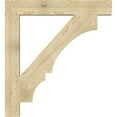 thumbnail image 3 of Ekena Millwork 6"W x 44"D x 48"H Balboa Block Rough Sawn Bracket, Douglas Fir, 3 of 4