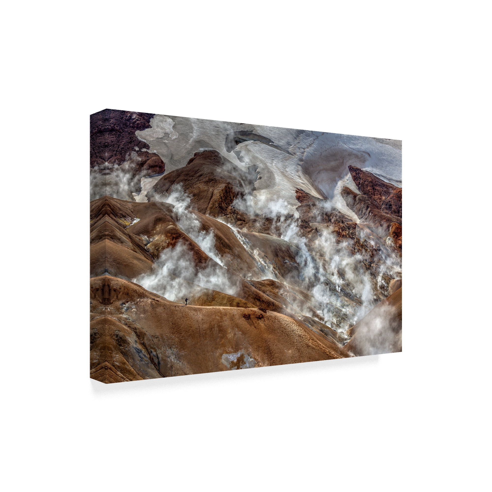 Trademark Fine Art 'Iceland Landscape 30' Canvas Art by Maciej Duczynski