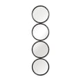 thumbnail image 2 of Sagebrook Home 48" 4-Mirrored Circles, Black Wb, 2 of 4