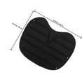 thumbnail image 2 of Raindrops 2Pcs Kayak Seat Pad Back Support Black Sponge For Outdoor Kayaking, 2 of 7