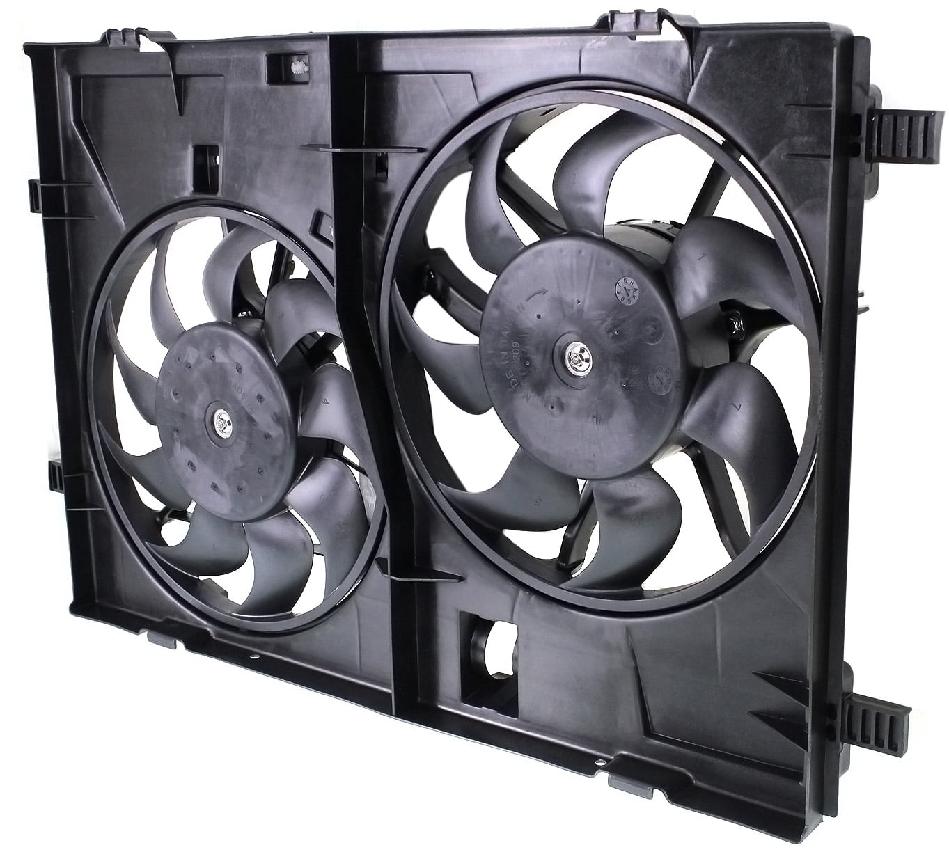 Replacement REPM160933 Cooling Fan Assembly Compatible with 2009-2010 Mazda 6 Radiator