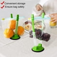 thumbnail image 4 of UHIAGREE Plastic Bag Holder,4pcs Ziplock Bag Holder,Freezer Holder Stands for Food Prep Freezer, 4 of 7