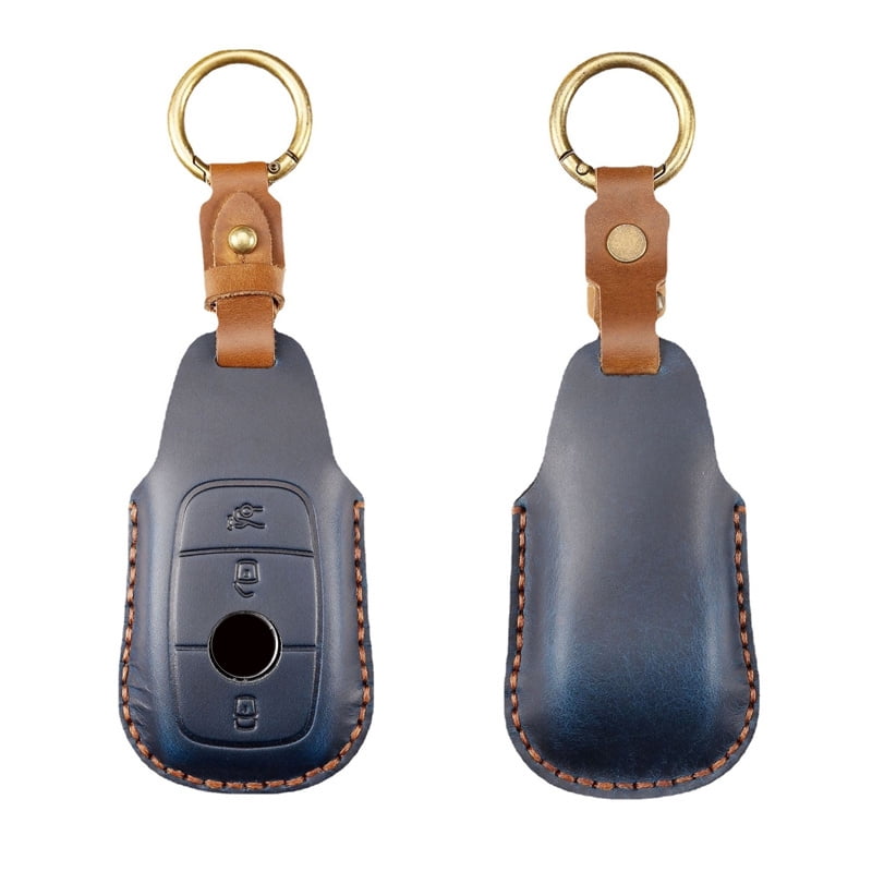 Car Key Fob Case Cover Protector For Mercedes Benz E C G M R S Class W204 W212 W176 GLC CLA GLA AMG Car Accessories Keychain