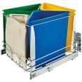 thumbnail image 7 of Rev-A-Shelf 5Bbsc-Wmdm24 Classic 20"W Multi Container Pull Out 3 Bin Kitchen Recycling, 7 of 7