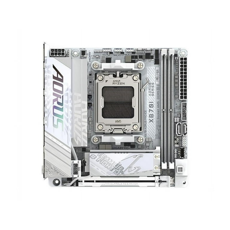 Aorus Ultra Durable X870I AORUS PRO ICE Gaming Desktop Motherboard