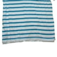 thumbnail image 4 of Urban Pipeline Men's Polo Shirt White/Aqua Stripe Size Small, 4 of 4