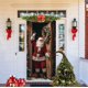 thumbnail image 4 of 35 X 70 Inch Christmas Door Cover - Christmas Day Door And Wall Decoration - Festival Party Decoration, 4 of 6