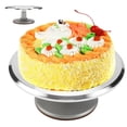 thumbnail image 1 of Rotating Cake Stand, 12inch Cake Turntable, Aluminum Cake Decorating Stand Cake Shop Cake Making For Home Kitchen For Cake Decorating, 1 of 8