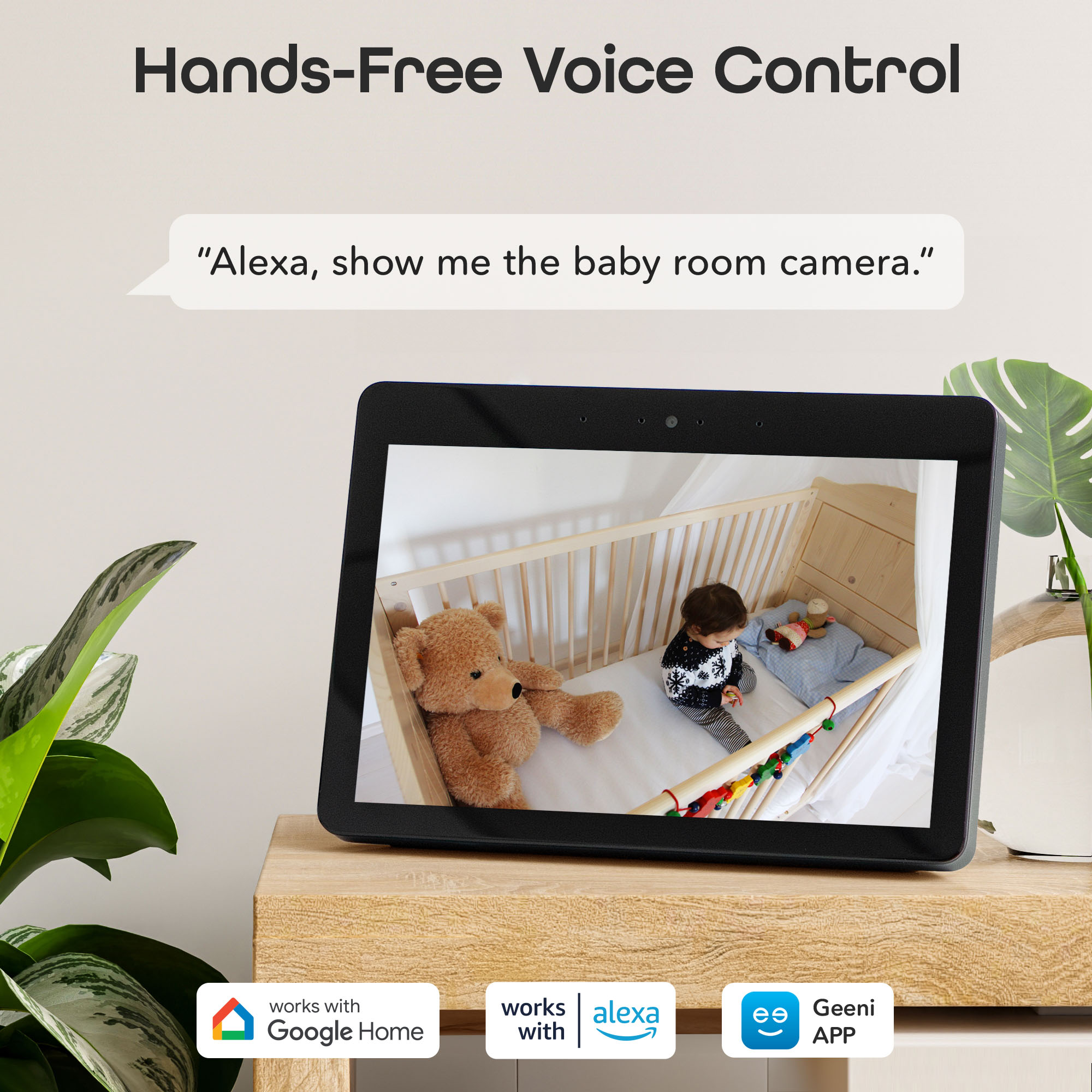 Geeni Vivid Indoor Smart WiFi Security Camera 2-Pack HD photo 8