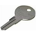 thumbnail image 2 of Kaba 1639 Larson DR Key, Nickel Plated Brass, Pack of 10, 2 of 4