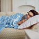thumbnail image 4 of LHSHID Birthday Gifts for Women/Men/Her/Him Blanket Sky Blue Happy Birthday Decorations Women/Men Throw Blankets Bday Gift for Women/Men Unique Best Birthday Gift Ideas 30"x40", 4 of 4