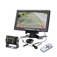 thumbnail image 1 of sweethay Kit de cámara de marcha atrás de visión trasera de juego para coche compatible con cámara de visión trasera de alta definición Cámaras de salpicadero de coche, 1 of 6