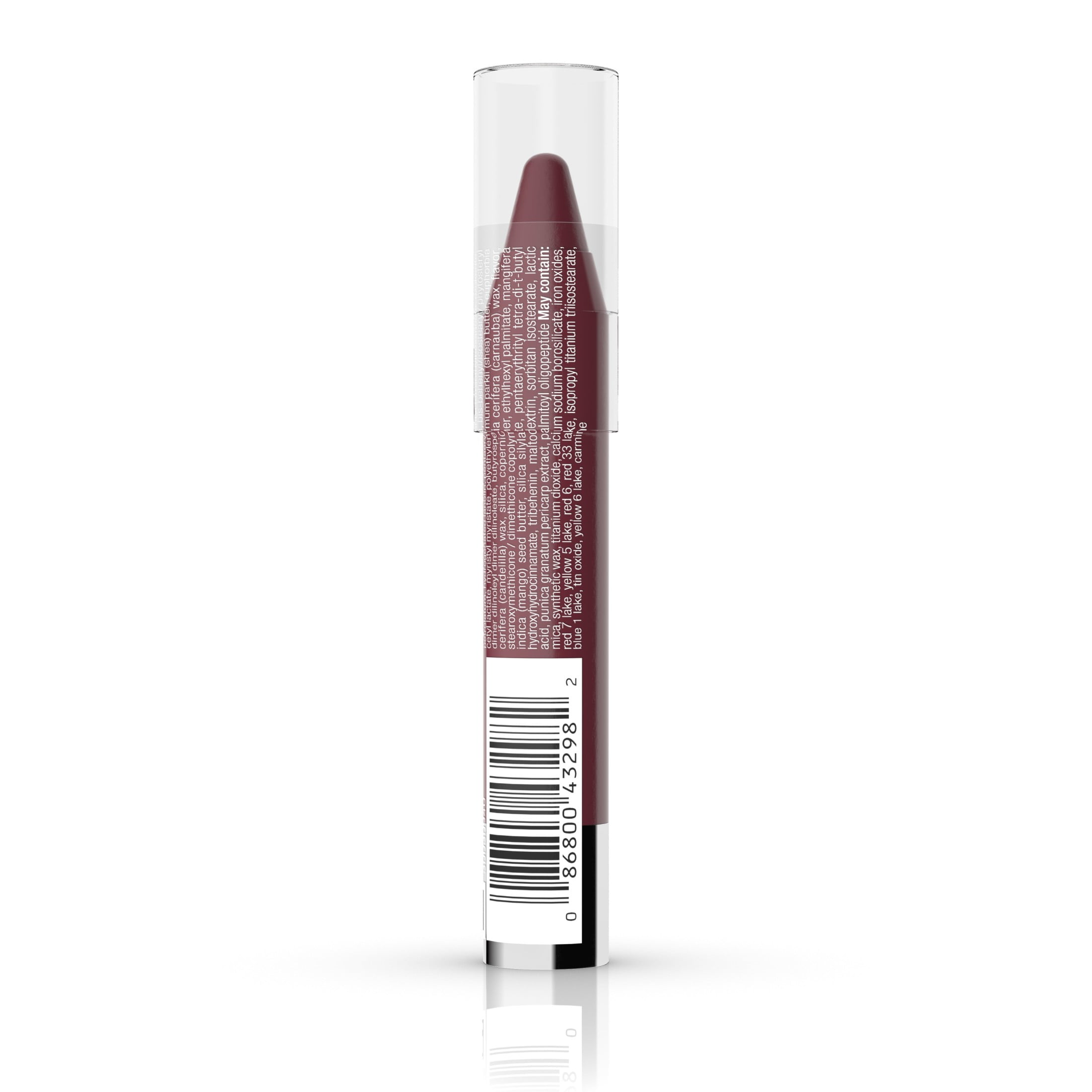 (2 pack) Neutrogena MoistureSmooth Color Stick, 80 Rich Raisin,.011 oz