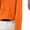 Orange, variant on Women's Crew Neck Sweater Long Sleeve Solid Color Knit Pullover Top Casual Fall Spring Daily Wear