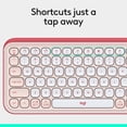 thumbnail image 4 of Logitech POP ICON Keys Wireless Bluetooth Keyboard, Comfortable Typing, Programmable Keys, Easy-Switch Between up to 3 Devices, for Laptop,, 4 of 11