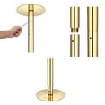 thumbnail image 2 of Yescom 11 FT Spinning Static Dancing Pole Kit w/ Extensions Fitness Dance Exercise Gold, 2 of 8