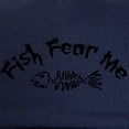 thumbnail image 2 of CafePress - Fish Fear Me Cap - Adjustable 100% Brushed Unisex Casual Cotton Baseball Cap, Beige, 1, 2 of 2
