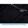 thumbnail image 3 of Mifsaly Mens Beach Shorts Lightweight Quick Dry Swim Trunks Casual Summer Surfing Vacation Lounge Bottoms with Pockets Black,L, 3 of 8