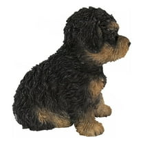 Hi-Line Gift Ltd. Baby Cavapoo Black & Tan