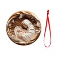 thumbnail image 2 of TIMIFIS 10 PCS Christmas Nativity Scene Ornament, Christmas Hanging Ornament, Christmas Tree Decorations for Home, Office and Cars Decor, Gifts for Parties, Christmas and Holiday, 2 of 6