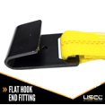 thumbnail image 4 of 2" x 30' Yellow Ratchet Strap w/ Black Flat Hook - 4 Pack, 4 of 7