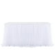 thumbnail image 1 of Mantel con falda hinchada, blanco, 183*77cm JM, 1 of 3