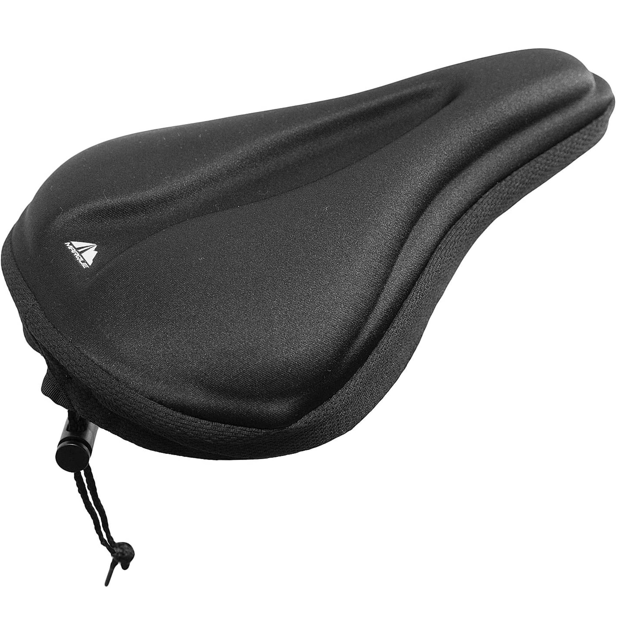 LKXOOD Bike Seat Cushion Comfortable Soft Wide Exercise Gel Bike Seat Cover Ergonomically designed for road and mountain bikes 
