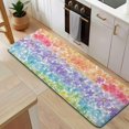 thumbnail image 5 of Pioneer Flower Floral Print Pattern Kitchen Rug Mat,Kitchen Runner Rugs Non Skid Washable,Decorative Kitchen Floor Mats for Kitchen,Sink,Laundry,17"x47.2", 5 of 7