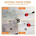 thumbnail image 5 of Vxdvou Drill Brush Kit for Cleaning and Decontamination of Wheels, Tub, Grout, Bathroom, Floor, Tile, Shower, Toilet - Nylon Bristles, 3 Brushes, Quick Change Shaft, Heavy Duty Cleaning Tool, 5 of 5