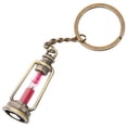 thumbnail image 4 of FRCOLOR key chains Rosy Metal Hourglass Keychains Creative and Delicate Design for Decoration Use 5 Pieces,3.94"X1.18"X0.67", 4 of 4
