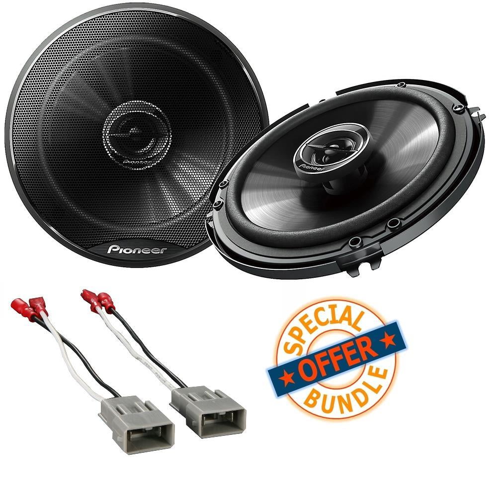 Kicker DSC654 6.5" 2-Way Speakers Metra 72-4568 Speaker Connector Adapter 1 4 