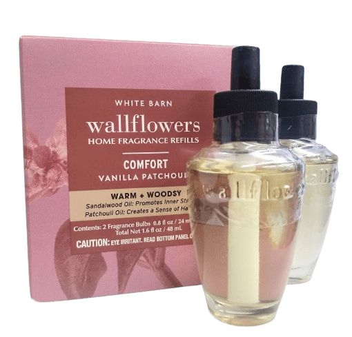 Bath & Body Works Vanilla Patchouli (Comfort) Wallflowers Home Fragrance Refills