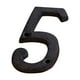 thumbnail image 2 of Creative Wrought Iron House Numbers Letters Decorative Sign for Outdoor Garden Door Mailbox Address Plaque Rustic Industrial Style, 2 of 3