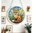 thumbnail image 6 of 7.87 Inch Acrylic Jigsaw Puzzle Suncatcher, Van Gogh Stained Glass Window Hanging, With Chain for Colorful Home Decor Garden Balcony Artistic Ornament, 6 of 6