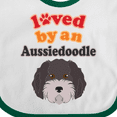 thumbnail image 4 of Inktastic Aussiedoodle Dog Boys or Girls Baby Bib, 4 of 4