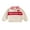 Apricot, variant on BemeyourBBs Toddler Baby Boy Girl Valentine Outfit Jesus Love Me Sweatshirt Fall Winter Spring Baby Christening Clothes Long Sleeve Plaid Lapel Quarter Zip Pullover Letter Heart Embroidery Tops