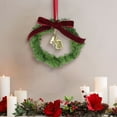 thumbnail image 4 of TOPRenddon Artificial Christmas Wreath, Eternal Antler Moss Christmas Garland Decoration, Gift Pendant Bell Pendant Door Hanging, Christmas Outdoor Wreath for Christmas Decorations Holiday, 4 of 5