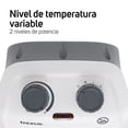 thumbnail image 4 of Calefactor Taurus Hawai, Funcion 2 en 1, 2 Niveles de Potencia, Temperatura regulable, Color Blanco, Modelo HAWAI-BLANCO, 4 of 7